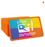 CombiCraft Rechthoekige plastic munten 64x42mm met jouw eigen ontwerp - per 100 stuks