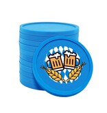 CombiCraft Gekleurde Oktoberfest consumptiemunten Ø29mm - 100 stuks