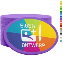 Bedrukte munten plastic 55x35mm - 1000 stuks