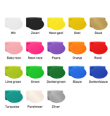 CombiCraft Plastic bedrukte ovaal munten met jouw eigen ontwerp 55x35mm vanaf 3000 stuks - per 1000 stuks