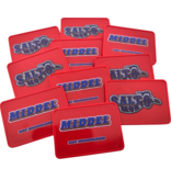 Plastic rechthoek munten 50x35mm met jouw eigen ontwerp vanaf 3000 stuks - per 1000 stuks