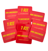Plastic rechthoek munten 50x35mm met jouw eigen ontwerp vanaf 3000 stuks - per 1000 stuks
