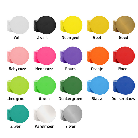 CombiCraft XXL plastic munten Ø70mm met jouw eigen ontwerp