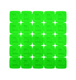 CombiCraft Plastic breekmunten met eigen ontwerp aan één zijde in reliëf - per 1000 stuks