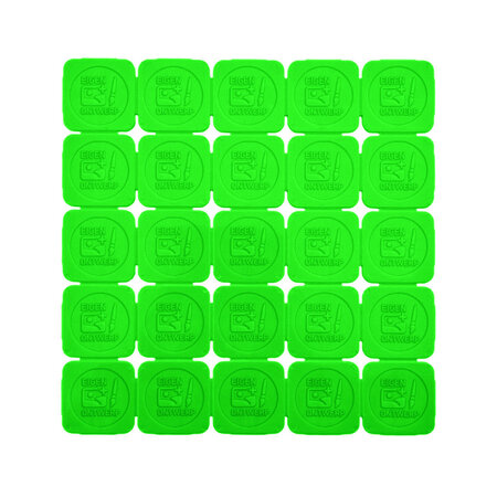 CombiCraft Plastic breekmunten met eigen ontwerp aan één zijde in reliëf - per 1000 stuks