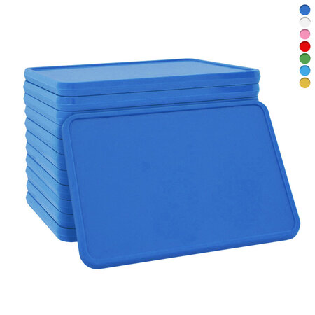 CombiCraft Blanco plastic munten rechthoek 50x35mm - per 100 stuks