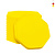 Blanco munten plastic Ø38mm - 100 stuks