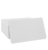 Blanco plastic munten rechthoek 64x42mm - per 100 stuks