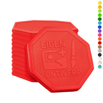 Reliëfmunten plastic Ø29mm - 1000 stuks