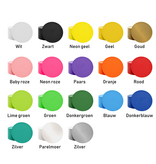 CombiCraft Plastic reliëfmunten Ø70mm met jouw ontwerp - per 1000 stuks