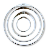 CombiCraft Staal vernikkelde cipiersringen of klikringen in diverse maten - per 1 stuk