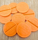 CombiCraft Plastic breekmunten Ø29mm met jouw ontwerp vanaf 3000 stuks - per 1000 stuks