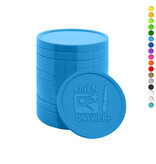 CombiCraft Reliëf winkelwagenmunt € 1 met eigen ontwerp - per 1000 stuks