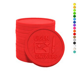 Reliëf winkelwagenmunt € 2 met eigen ontwerp - per 1000 stuks