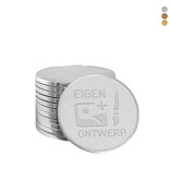 CombiCraft Brons gegoten automaatmunten € 0,50 voor mechanische muntproevers met eigen ontwerp - per 100