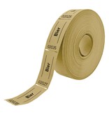 CombiCraft Consumptiebonnen op rol 57x30mm met tekst bier - per 1000 bonnen