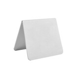 Blanco aluminium tafelbordje Otto 60x60mm - per stuk