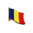 Vlag pin Roemenië 18 x 14 mm - per 1 stuk