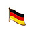 Vlag pin Duitsland