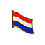Vlag pin Nederland 18 x 14 mm - per 1 stuk