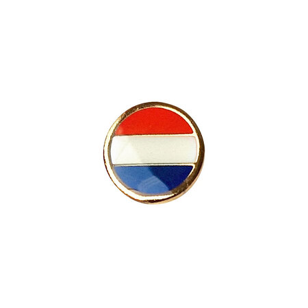 Kleine vlag pin Nederland 8 mm - per 1 stuk