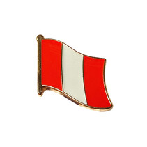 Vlag pin Peru