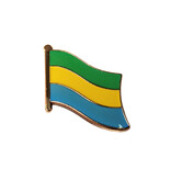 Vlag pin Gabon 18 x 14 mm - per 1 stuk