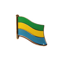 Vlag pin Gabon
