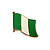 CombiCraft Vlag pin Nigeria