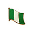 Vlag pin Nigeria 18 x 14 mm - per 1 stuk