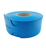 CombiCraft Blanco HDPE sleufetiketten 273,5x80mm voor thermal transferprinters - per 500 etiketten