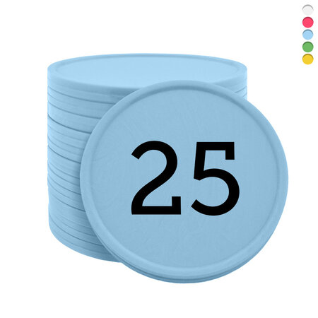 CombiCraft Genummerde consumptiemunten 1 t/m 100