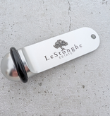 CombiCraft Big Classic aluminium hotel sleutelhanger zilver 105x30mm met gravering