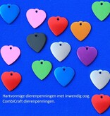 Lovely Dogs Hartvormige penning Medium