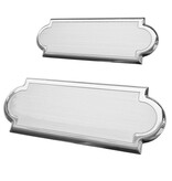 Aluminium naambordje Argentína met tekst - per stuk