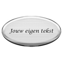 Aluminium naambordje Ariana met tekst