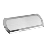 Aluminium naambordje Aqualina met tekst - per stuk