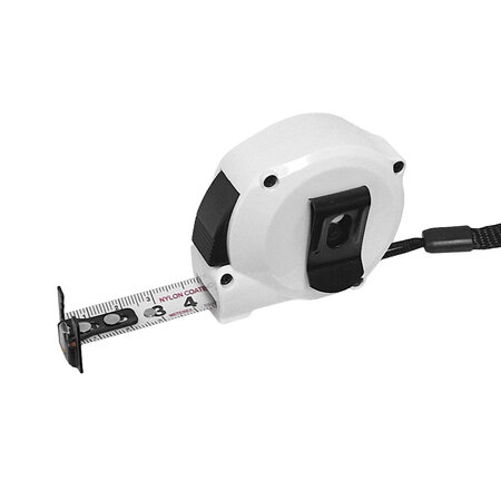 Blanco rolmaat 3 meter wit - per stuk