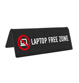 CombiCraft Tafelbordje Laptop free zone - per stuk