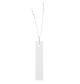 Blanco hangetiketten of plantetiketten 18x100mm van PVC met verzinkt draad - per 250 stuks