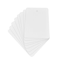 Blanco hangetiketten 74,2x105mm wit