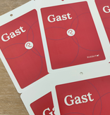 CombiCraft Blanco hangetiketten of plantetiketten 105x148,5mm van PET voor laserprinters wit - per 100 etiketten