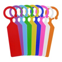 Hangetiketten met opening 24x110mm