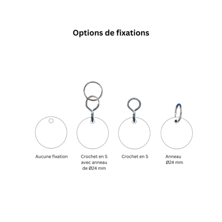 CombiCraft Blanco aluminium sleutellabel 20x78mm - per stuk