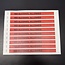 Restpartij: Backstage LaserBand polsbandjes 254x19mm - per 100 stuks