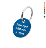 CombiCraft Kunststof sleutellabel met tekst - per stuk