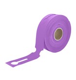 CombiCraft Blanco sleufetiketten voor E2 kratten 260x50mm voor thermotransferprinters op rol paars – per 500 etiketten