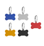 CombiCraft Hondenpenning botje klein 25x16mm met naam en tekst – per stuk