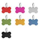 CombiCraft Hondenpenning botje middel 34x23mm met naam en tekst – per stuk