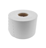 Blanco sleufetiketten 200x17mm voor thermotransferprinters op rol wit - per 3000 etiketten